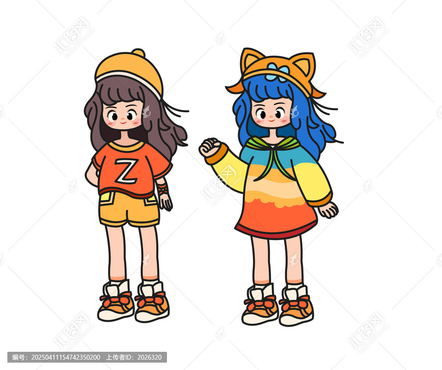 小女孩兒童