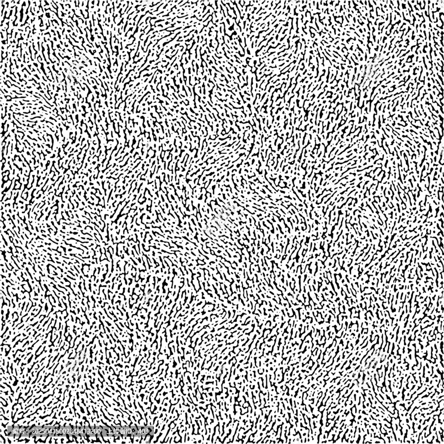 矢量細彎曲雜點蟲子肌理紋