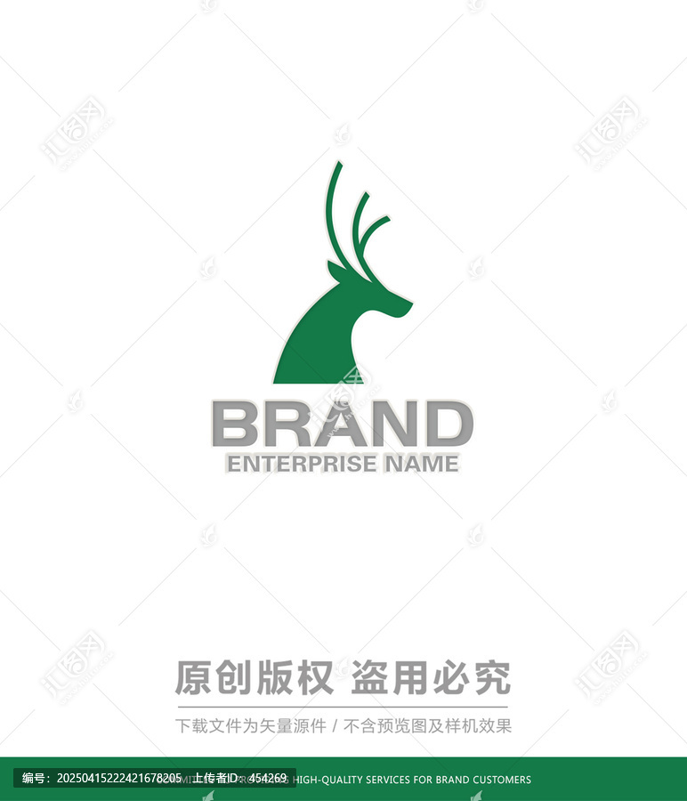 鹿logo