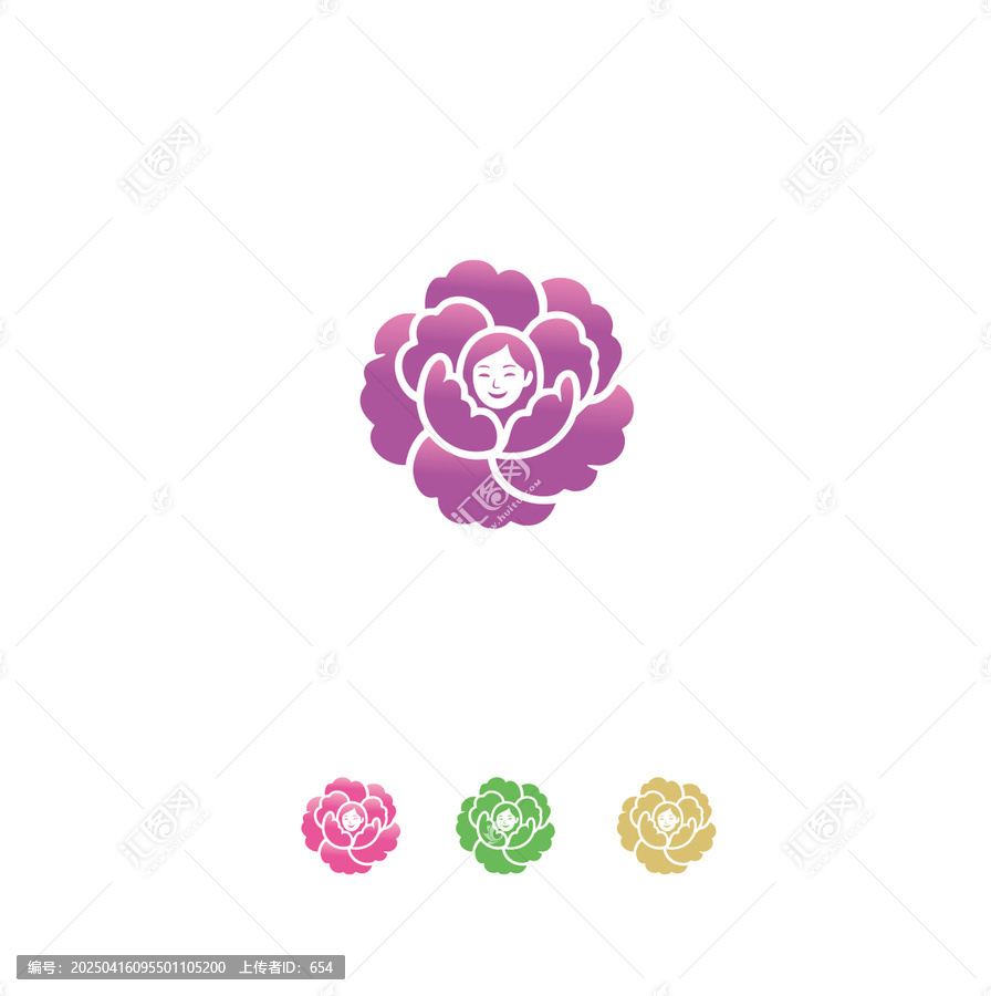 牡丹花logo