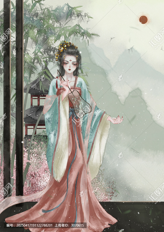 亭亭玉立