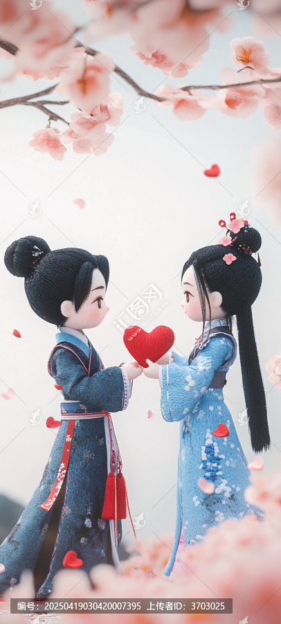 傳統(tǒng)情侶牽手禮
