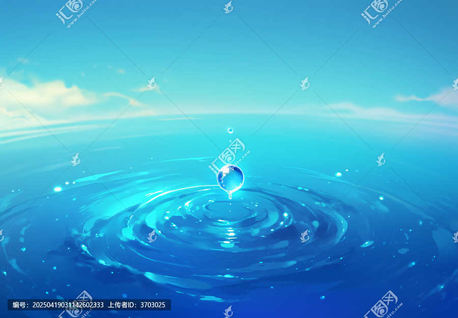滴落的水珠