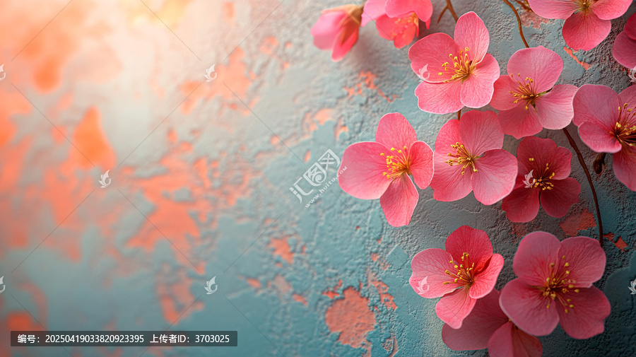 小花壁紙