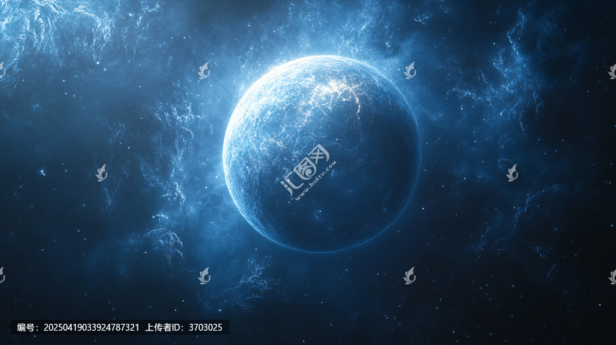 淡藍(lán)巖星