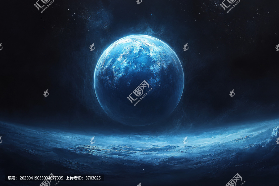 小藍星球結(jié)構(gòu)畫