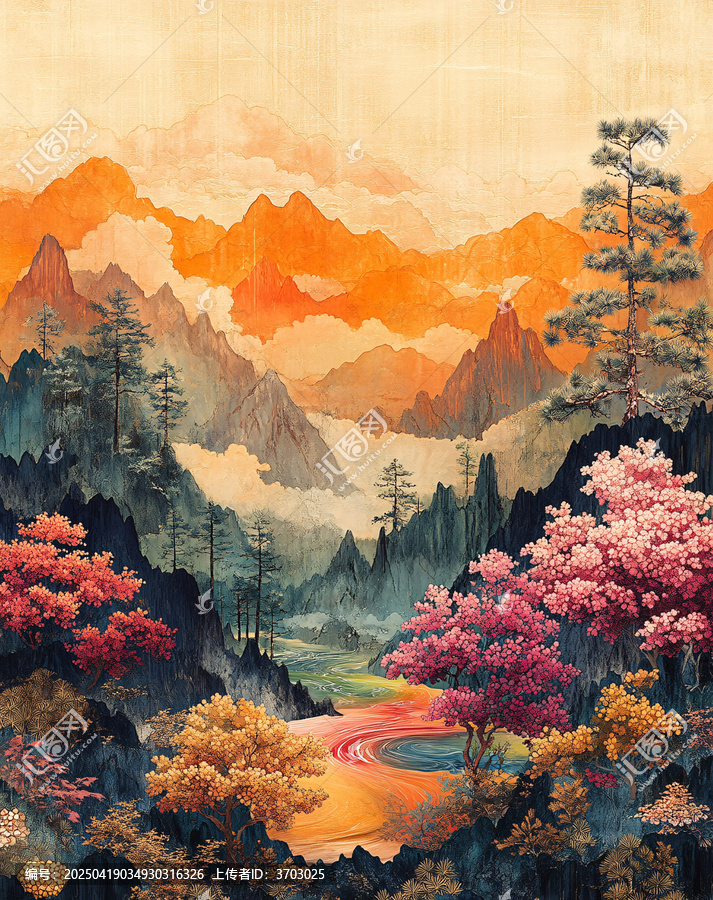 山水云樹