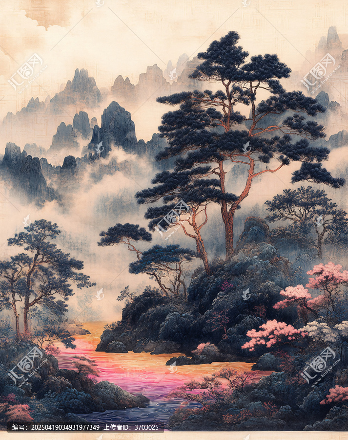 山水云樹