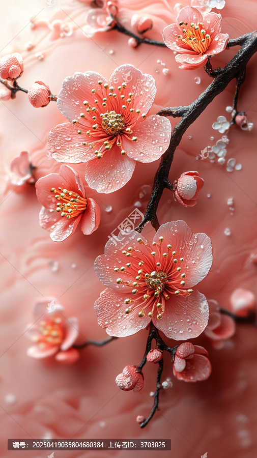 春花背景圖
