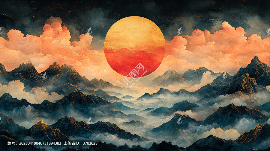 云山金線圖