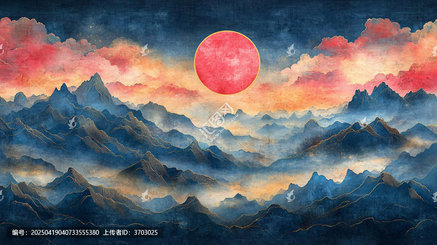 云山金線圖