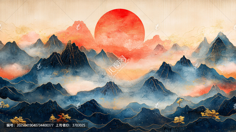 云山金線圖