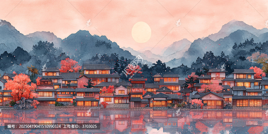 江南水鄉(xiāng)建筑圖