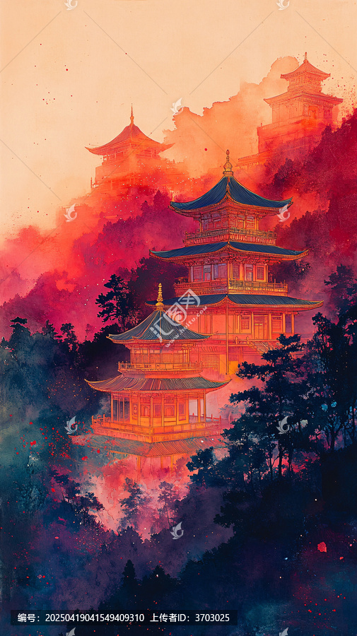 彩色建筑