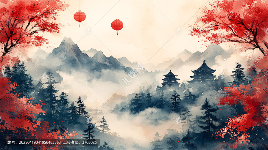 新年賀卡圖案