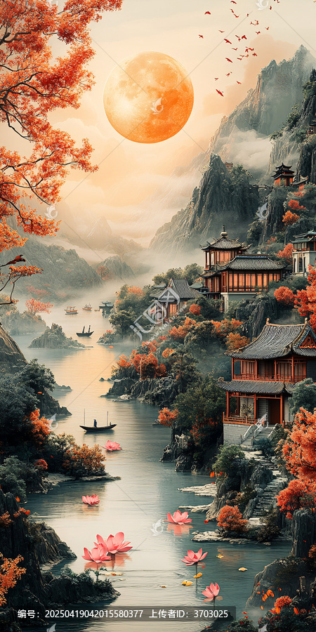 金月山水