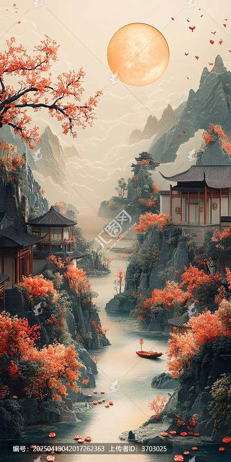 金月山水