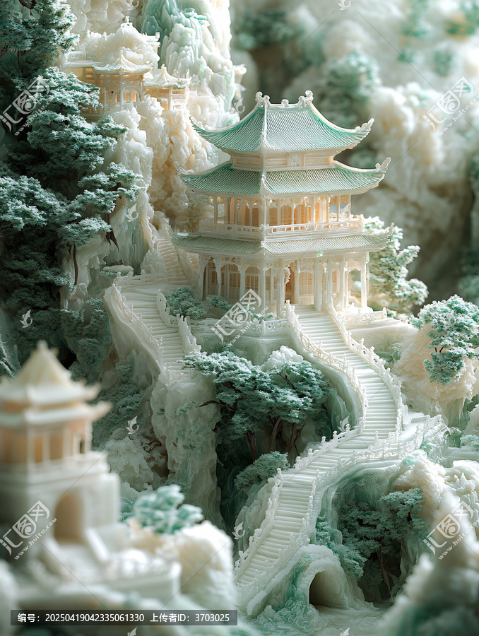 玉雕微縮