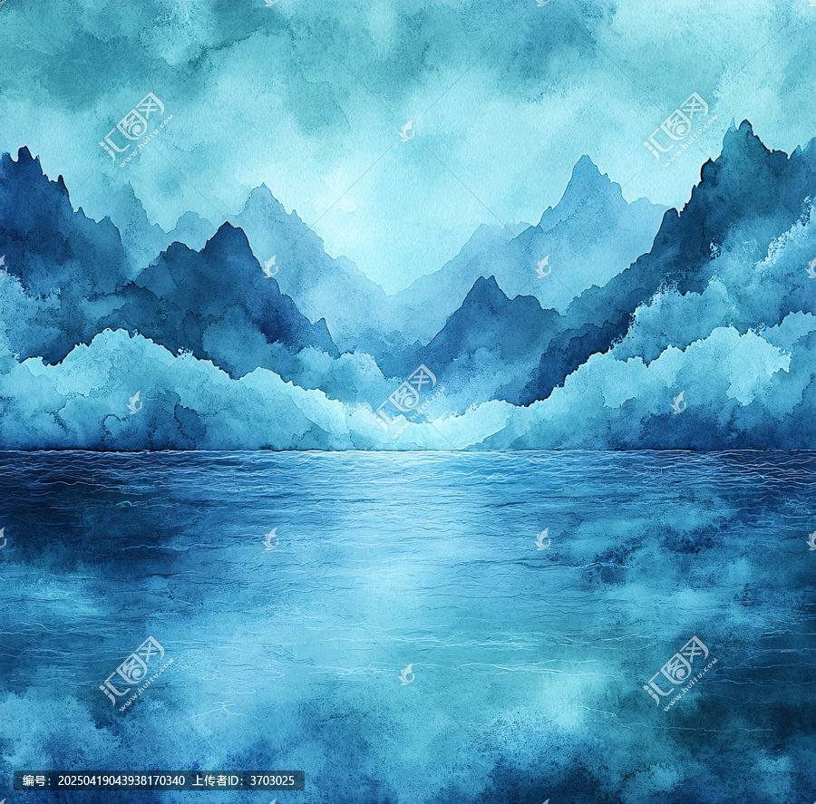 海水色彩背景
