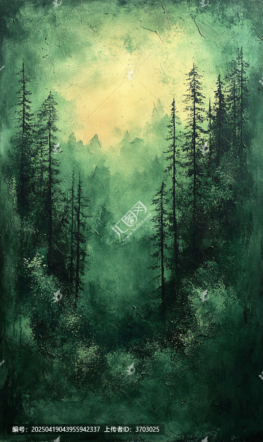 綠意背景