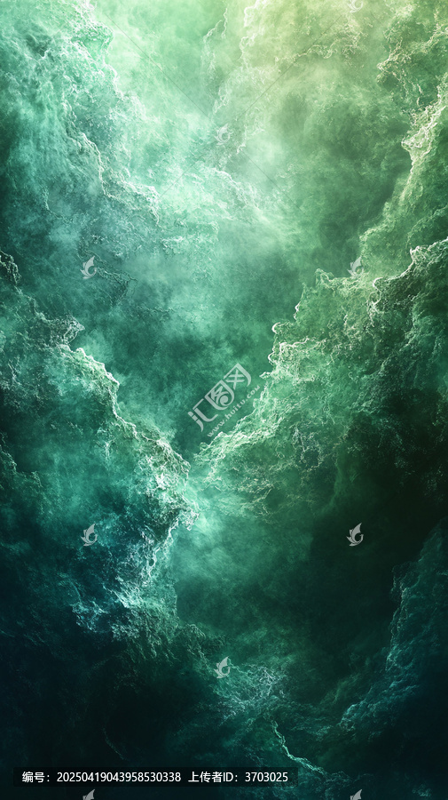 綠松漸變背景