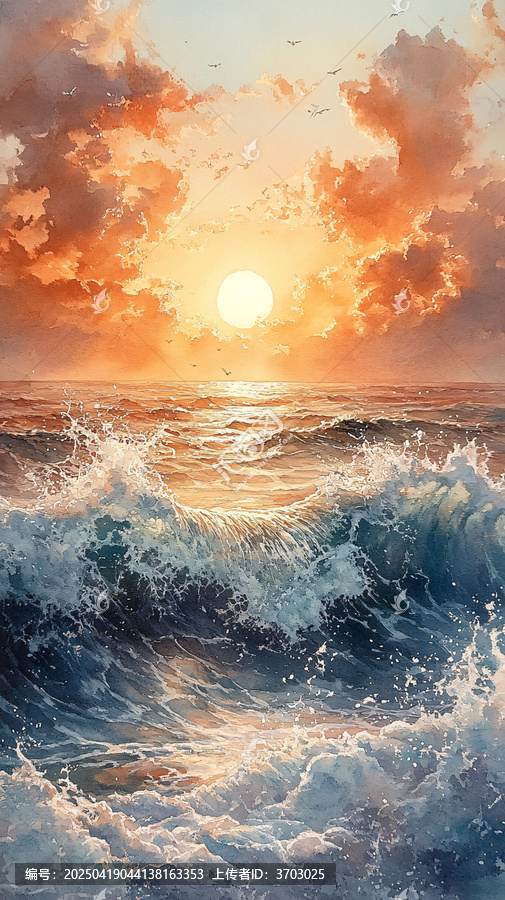海浪與天際線