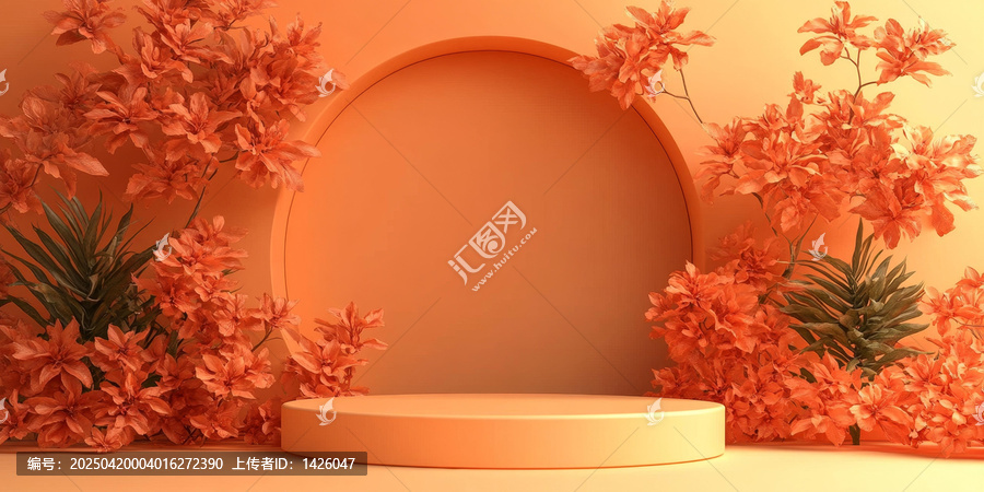 春日花卉展示臺設(shè)計(jì)