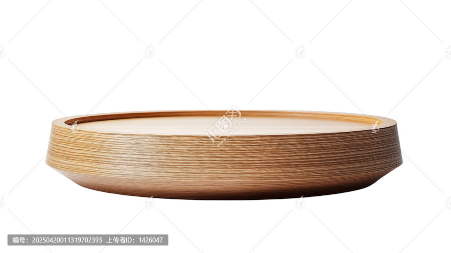 [免摳素材]現(xiàn)代木質(zhì)圓形托盤設(shè)計(jì)