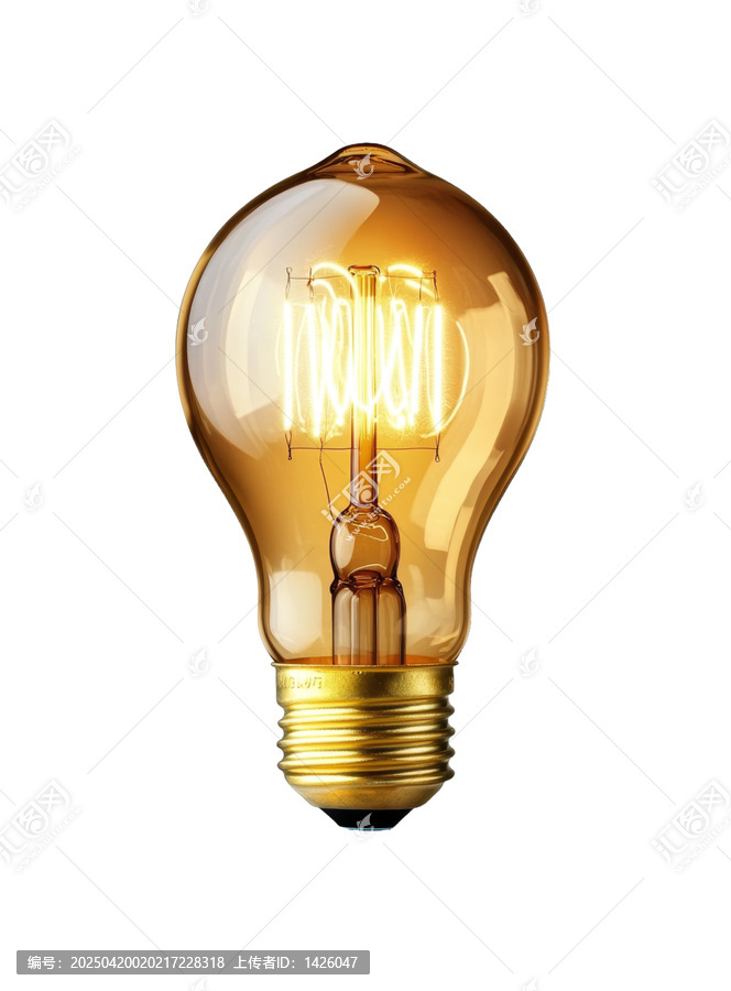 [免摳素材]復古,Edison,燈泡