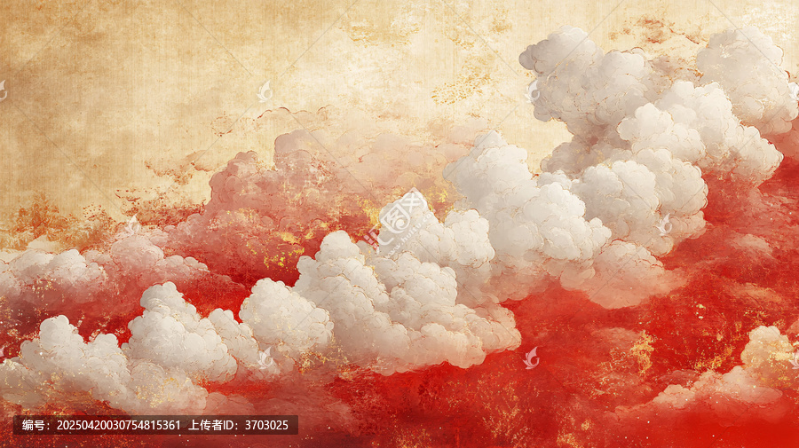 祥云瑞氣迎新春