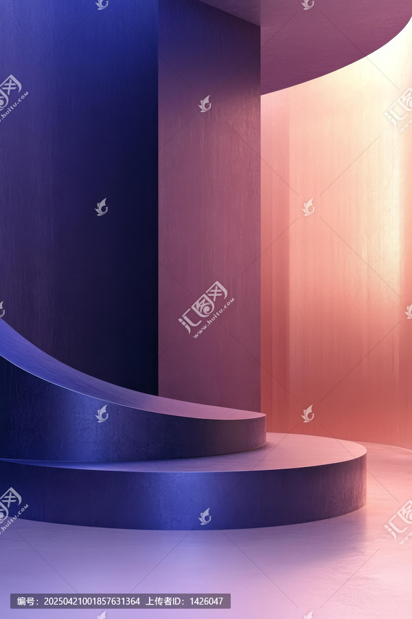抽象現(xiàn)代室內(nèi)設(shè)計(jì)概念圖