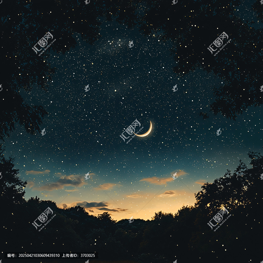 星空月夜