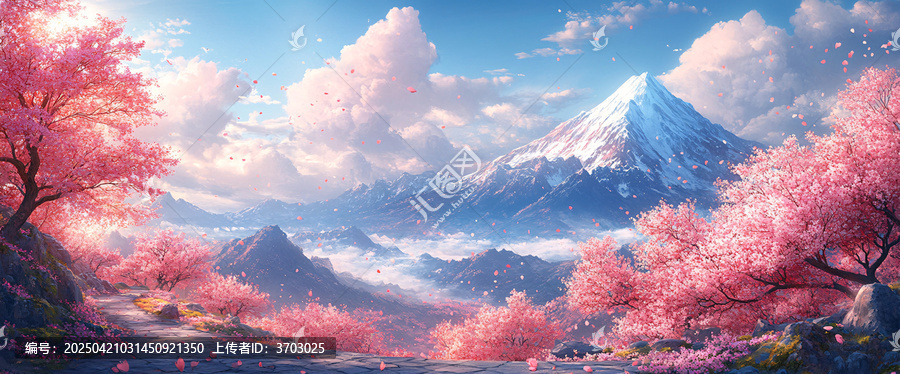 普魯托櫻花山