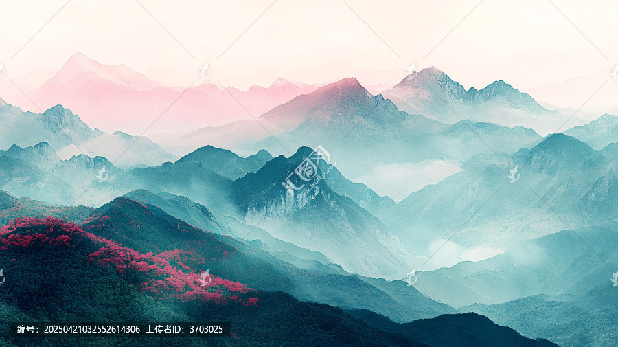 遠山楓影