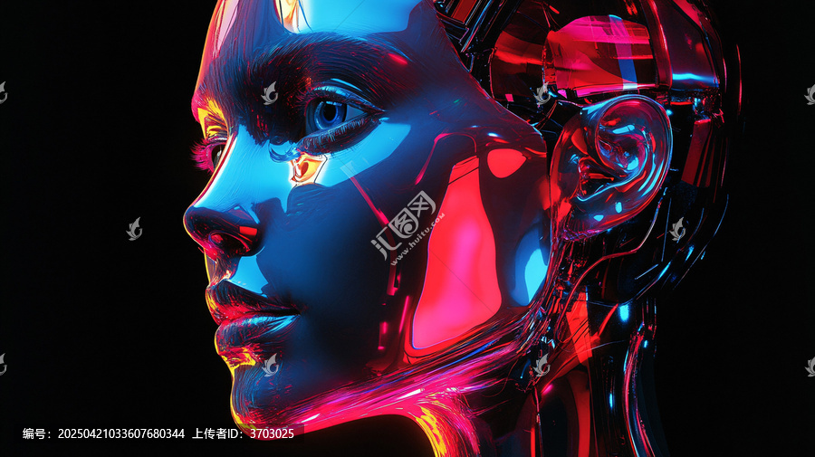 人形機器人線條