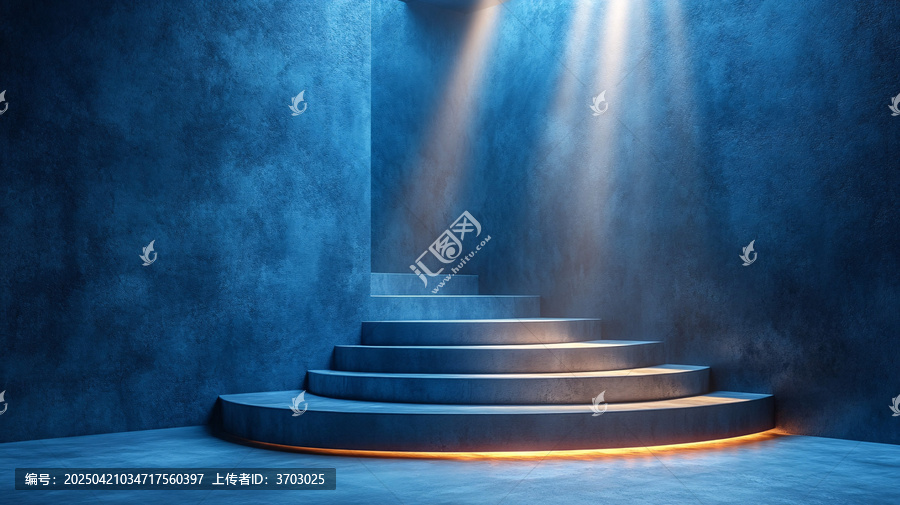 圓形展示架照明