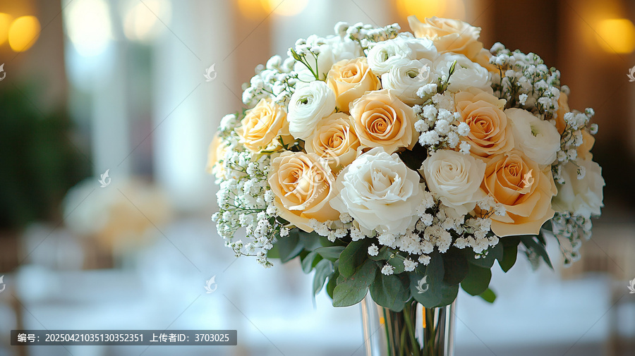 婚禮桌花中心裝飾