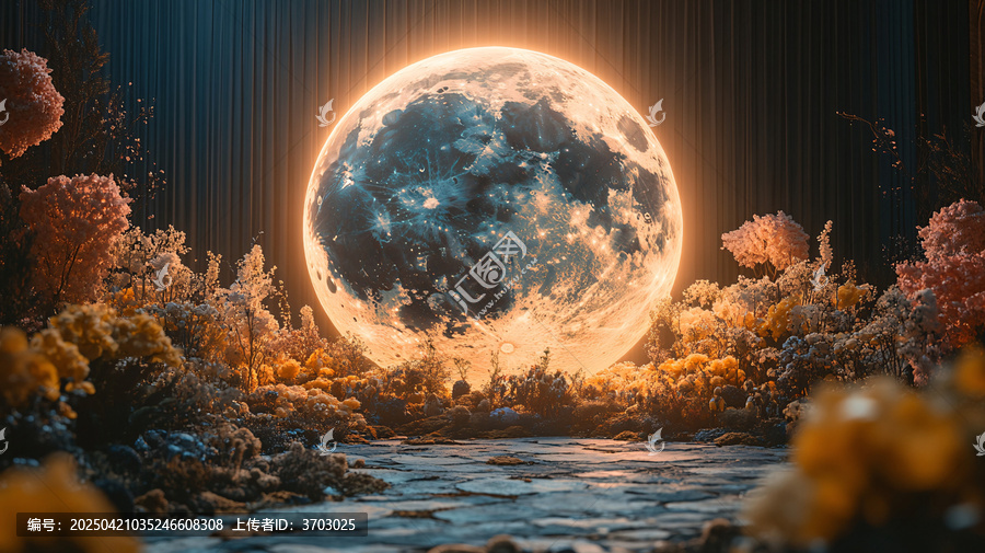 月球地球婚禮舞臺
