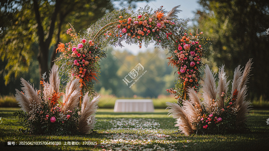 婚禮拱門(mén)裝飾