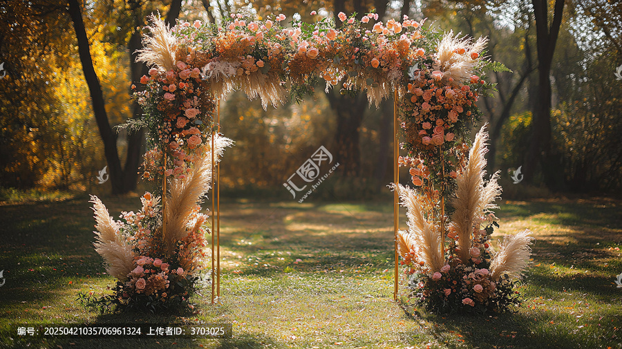 婚禮拱門裝飾