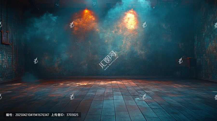 空舞臺與復(fù)古墻