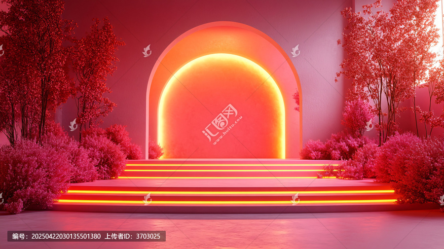3D展示臺(tái)背景