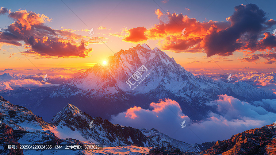 日照金山