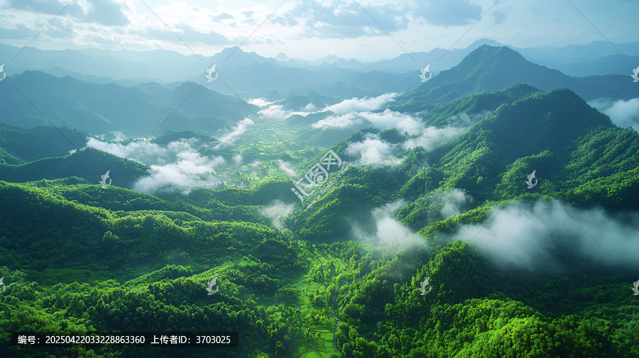山間風(fēng)光