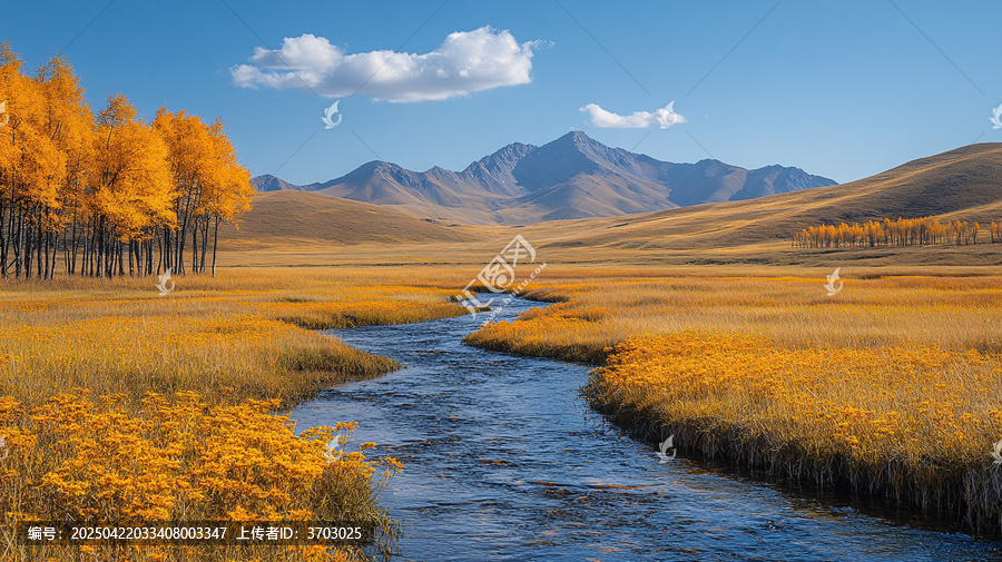 秋日山水風(fēng)光