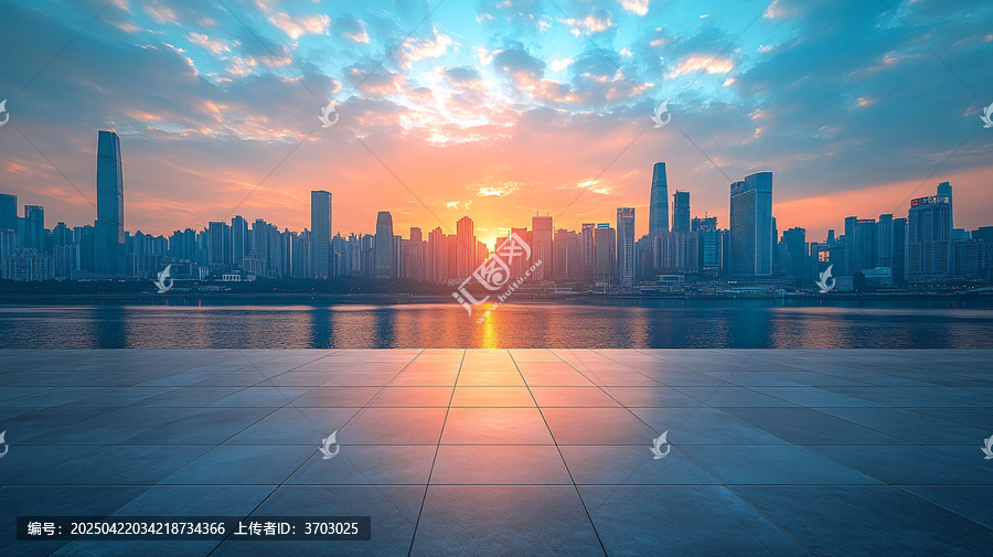 廣場(chǎng)與城市天際線