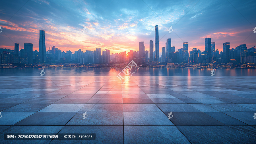 廣場(chǎng)與城市天際線