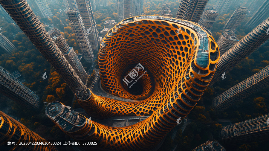 螺旋式建筑奇觀