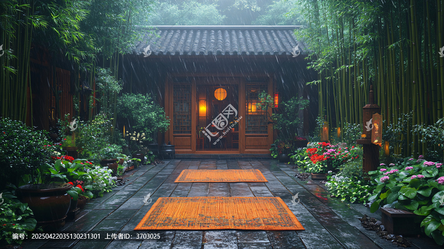 中式庭院景觀