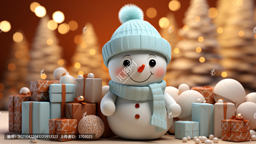 雪人圣誕樹禮盒